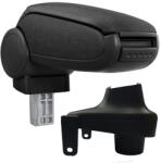  Cotieră pentru Renault Clio 4 IV (11.2012-) negru material textil () (AVR-RNCL1320-N1)
