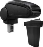  Cotieră pentru Hyundai i20 2 (11.2014-) negru piele ecologica cu cusatura alba () (AVR-HYI201520-N2A)