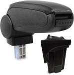  Cotieră pentru Seat Leon 2 1P (05.2005-12.2012) negru piele ecologica () (AVR-STLN0520-N2)