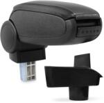  Cotieră pentru Ford Fiesta 6 MK6 7 MK7 (06.2008-01.2017) negru piele ecologica () (AVR-FDFS0520-N2)