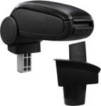  Cotieră pentru VW Passat B6 3C (03.2005-11.2010) negru piele ecologica cu cusatura alba () (AVR-VWP60720-N2A)
