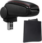  Cotieră pentru Seat Ibiza 3 6L (02.2002-11.2009) negru piele ecologica cu cusatura rosie () (AVR-STIZ0220-N2R)
