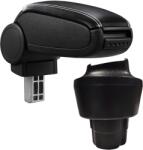 Cotieră pentru Mini 1 R50 R52 R53 (2001-2006) negru piele ecologica cu cusatura alba () (AVR-MWMI0120-N2A)