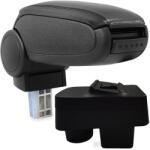  Cotieră pentru Škoda Fabia 2 (12.2006-12.2014) negru piele ecologica () (AVR-SKFB0820-N2)