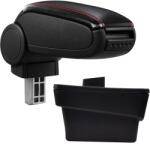  Cotieră pentru Škoda Octavia 3 III (11.2012-) negru piele ecologica cu cusatura rosie () (AVR-SKOC1420-N2R)