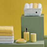 Kela Szappanadagoló Ava kerámia sárga 17.5cm 7.5cm 350.0 ml KL-24430 (KL-24430)