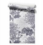  Tapéta Szürke krizantém flizelin vagy öntapadós (1m2) (#295)