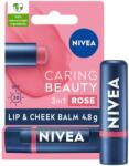 Nivea Balsam hidratant de buze Rose, 4.8g, Nivea