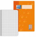  Kockás füzet A4 Oxford 16 lapos érdekes narancssárga borító