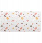  Asztali alátét gyönyörű nyomtatással Finom terrazzo pasztellszínekben, 100x50 cm (010250300020100033536)