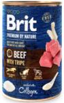 Brit Premium by Nature Breef with Tripe marha pacallal konzerv kutyatáp, 400 g. Minimum rendelés: 6 db !