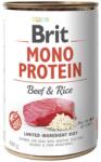 Brit Care Mono Protein Beef and Rice marha barna rizzsel konzerv kutyatáp, 400 g. Minimum rendelés: 6 db !