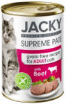 Jacky macska konzerv pástétom, marha 400g. Minimum rendelés: 12 db !
