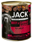 Jack kutya konzerv ragu marhával és répával, 800g. Minimum rendelés: 8 db !