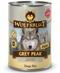 Wolfsblut Grey Peak Pure Adult kecskehús konzerv, nedves kutyatáp, 395 g. Minimum rendelés: 6 db !