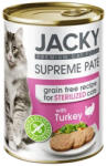 Jacky steril macska konzerv pástétom, pulyka 400g. Minimum rendelés: 12 db !