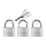  ABUS 727TI/40 TITALIUM TRIPLES lakatszett