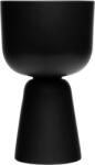 Iittala Ghiveci Nappula 32 x 19 cm, negru mat (1084097)