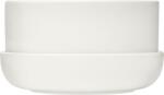 Iittala Ghiveci Nappula 24 x 13 cm alb cu farfurie (1064943)