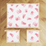 Epson Vízálló matrica Ikea Latt gyerekszékhez Gyerek mintás lábnyomok és kéznyomok (356411203_latt)