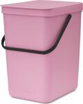 Brabantia Coș de sortare a deșeurilor Sort & Go 25 l roz (255502) Cos de gunoi