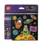 Apli Kids Bársony színező filctollakkal Apli Kids univerzális (8410782185086)