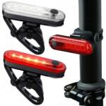 LYNX Kerékpár Lámpa Led Első Hátsó Usb Vízálló IPX4 3 Világítási Módok Fogantyú (8714868037697)