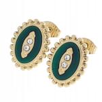 Xuping 1388 Arany színű fülbevaló, sebészeti acél, bedugós, celebfülbevaló