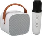 AC Mini Karaoke Machine vezeték nélküli mikrofonokkal, hangmodulációval (AX231)