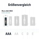 ANSMANN Nikkel-metál-hidrid (NiMH) akkumulátor Ansmann (aaa) 800 mAh 4 db -6 (1321-0014)