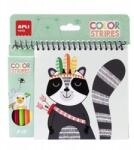 Apli Kids Színező filctollakkal Apli Kids Color Stripes univerzális (TU-2263-0)