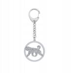 Mejk Jewellery Kulcstartó Ezüst Bouvier des Flandres 925 Ajándék Gravírozás Ingyenes (brelok do kluczy z psem Bouvier des Flandres)