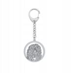 Mejk Jewellery Ezüst kulcstartó kutyával Puli 925 Ajándék Ékszer Gravírozás Ingyenes (PULI)