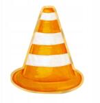 PartyPal Papírszalvéták Útjelző Bójás dekoráció autó szülinapra 10db