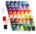  New Brothread poliészter cérna többszínű 63 db 500m 40WT hímzéshez (x)