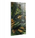 Wallfluent Üveg Falikép Irodába Gyors Szereléssel Dzsungel Levelek 70x140 (010010010250100088555)