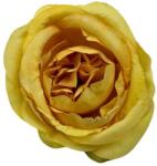 Wera Rózsa fejdísz 8 cm sárga (3A0312#2)