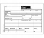  Akord átvételi elismervény számozatlan, A6, 100 L jegyzettömb (911)