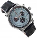 Zeppelin Férfi Karóra Zeppelin 8886-2 LZ14 Marine Chronograph Sötétkék Szíjjal (8886-2)