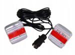 Presko Lámpa szett utánfutóhoz, Led, dinamikus irányjelző 12/24V