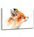 Wallfluent Üveg dekoráció Akvarell stílusú fiatal róka 140x70 cm (010010010100100075089)