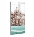 Wallfluent Üveg Fali Fotókép Inspiráló a Nappaliba La Major Katedrális 70x140 (010010010250100075492)