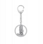 Mejk Jewellery Kínai Sörényes Meztelen Kulcstartó Ezüst925 Ajándék Gravírozás Ingyenes (BE R796)