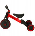  Fix Mini tricikli 3 az 1-ben futó tricikli pedálokkal, piros (KX5377_2)