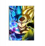 BELATONI Dragon Ball poszter, Son Goku, Vegata Különböző Minták 30x20 cm (DRAGON BALL PLAKAT OBRAZ)