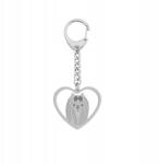 Mejk Jewellery Yorkshire terrier kulcstartó kutyával York Ezüst Ajándék Gravírozás Ingyenes (BE R330)
