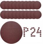 Falon-Tech Csiszolópapír Korong Tépőzáras Öntapadó Csiszoló Korong 125mm P24 20db (FT036240-024)