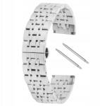 Extremestyle Acél Karkötő Karórához 18MM Ezüst (Bra000115)