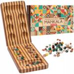 Mancala Games Mankala De Luxe fa társasjáték Stratégia Oktató logikai játék