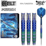 Shot Darts szett Shot steel Celt Merlin 24gr 95% wolfram gravírozott